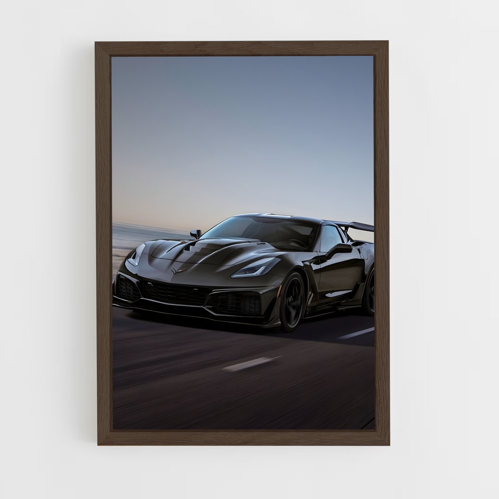 Poster Corvette Legend – affiche Chevrolet (vue 5)